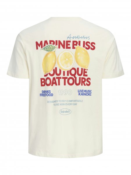T-shirt RIVIERA VINTAGE Antique White