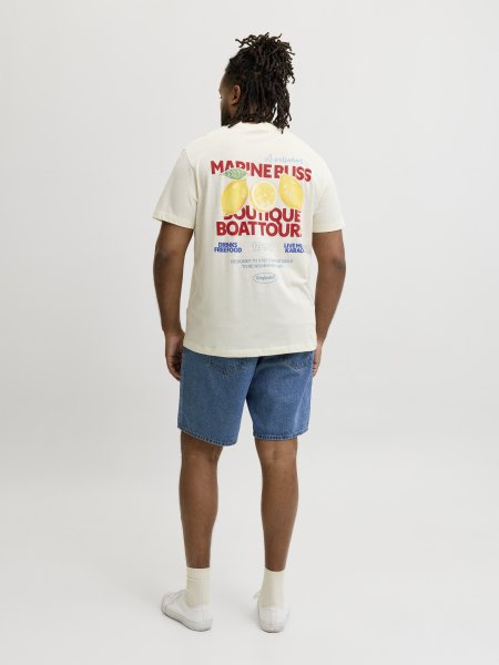 T-shirt RIVIERA VINTAGE Antique White