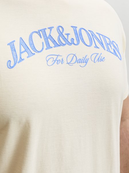 T-shirt CASSIS BRANDING Antique White