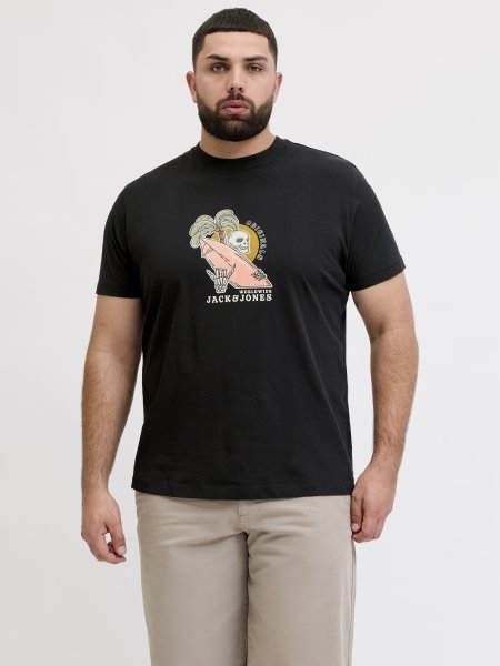 T-shirt CASSIS SKULL Svart