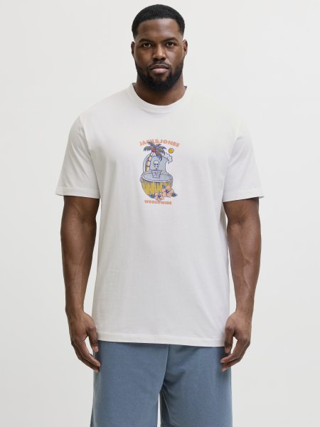 T-shirt CASSIS SKULL Bright White