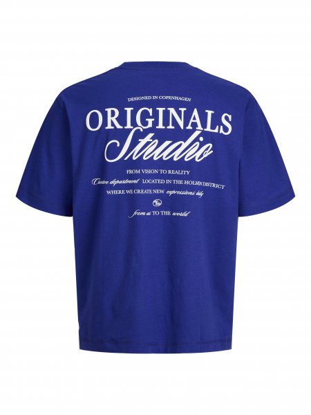 T-shirt NORREBRO TYPO Bluing