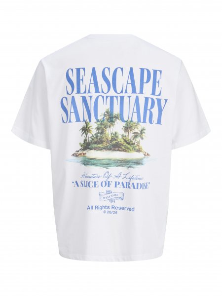 T-shirt PHOTO CUT-OUT Bright White