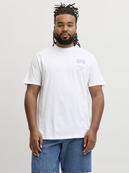 T-shirt PHOTO CUT-OUT Bright White