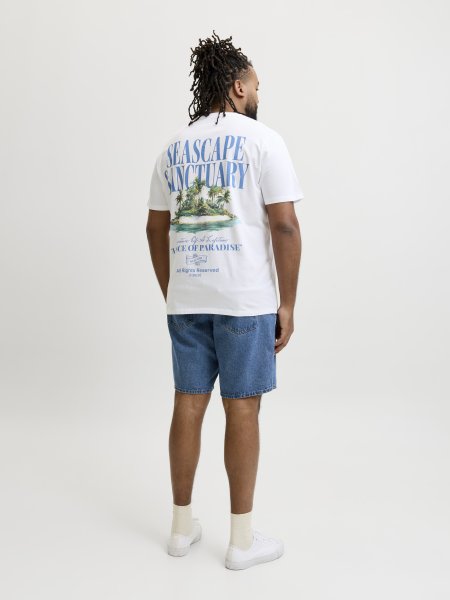 T-shirt PHOTO CUT-OUT Bright White