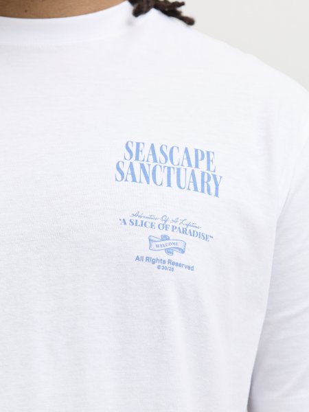 T-shirt PHOTO CUT-OUT Bright White