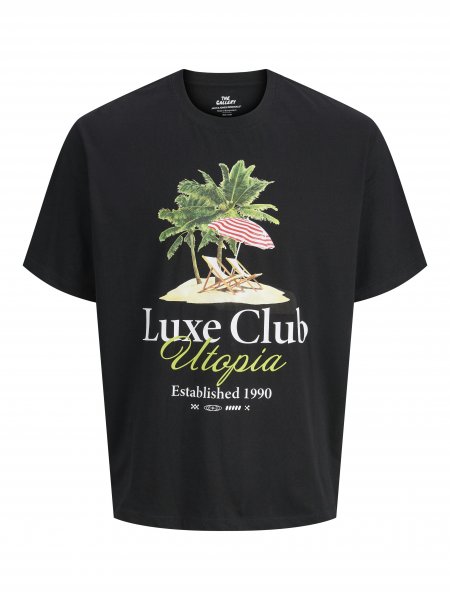T-shirt PHOTO CUT-OUT Svart
