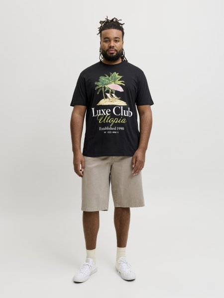 T-shirt PHOTO CUT-OUT Svart