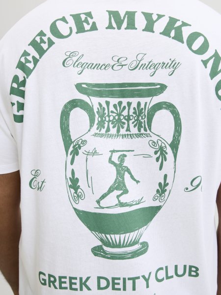 T-shirt VACATION Mykonos Bright White