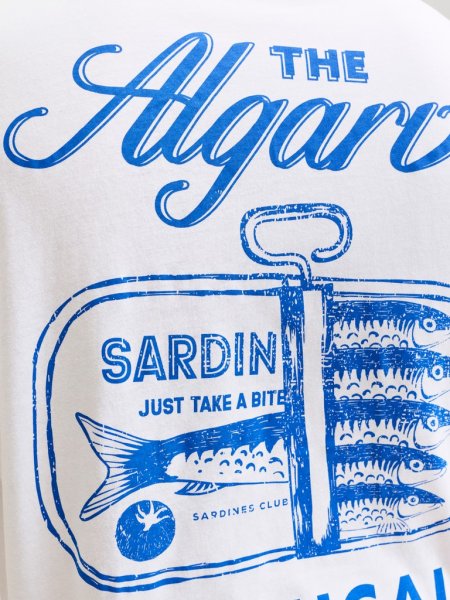 T-shirt VACATION Algarve Bright White