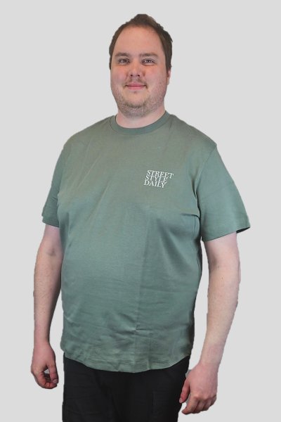 T-shirt JULIAN Agave Green