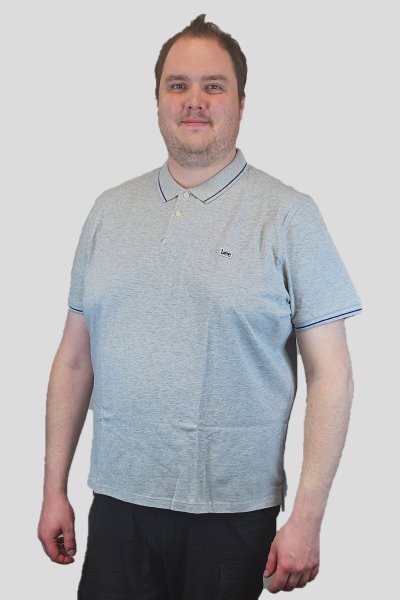 Pikétröja LEE L61 Grå