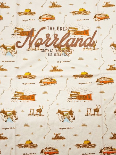 T-shirt Great Norrland Inlandsresan Vit