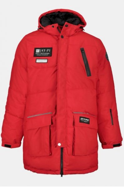 Parkas ski style JAY-PI röd