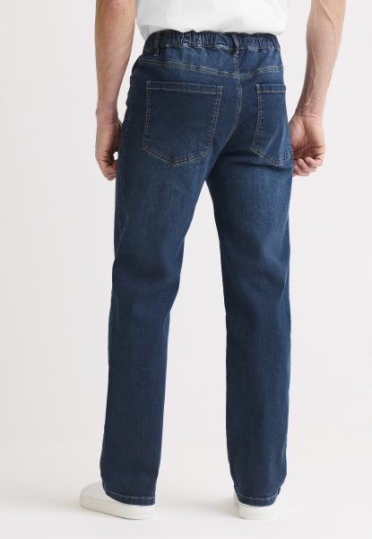 Stretchiga Joggerjeans Daniel blå