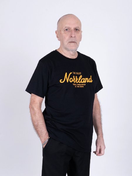 T-shirt Great Norrland Svart/Orange