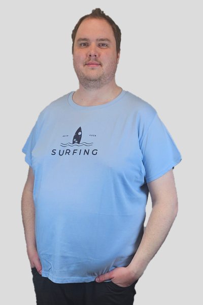 T-shirt MARINE 451 Ljusblå