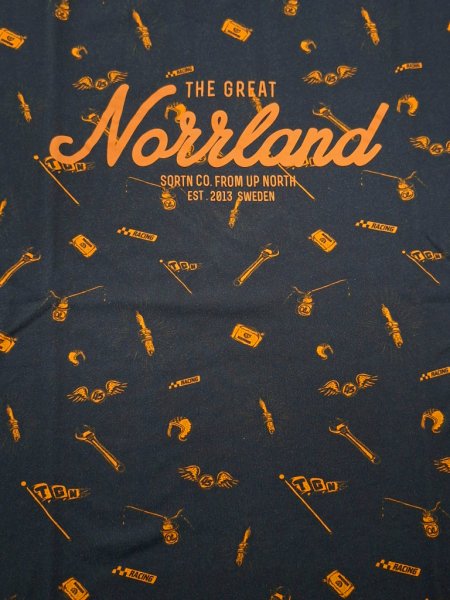 T-shirt Great Norrland Racing Svart