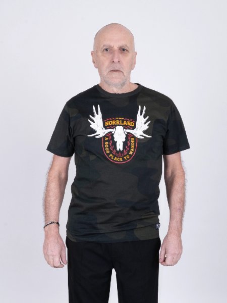 T-shirt Great Norrland Wander Camouflage
