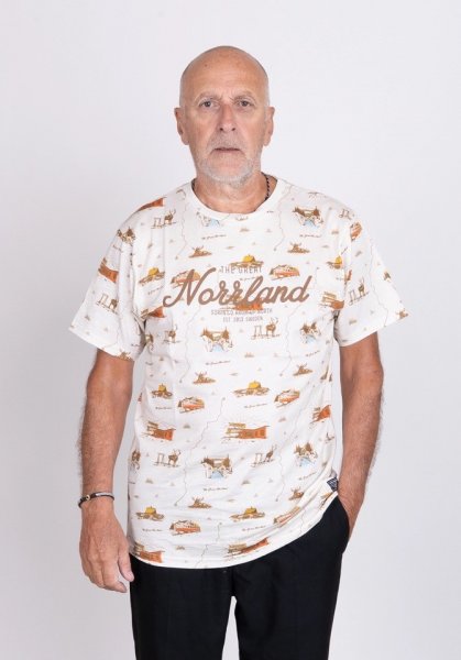 T-shirt Great Norrland Inlandsresan Vit