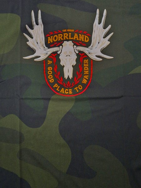T-shirt Great Norrland Wander Camouflage