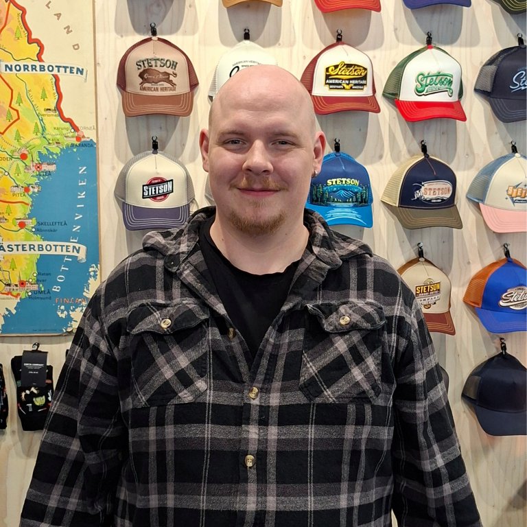 Johan på XLKläder